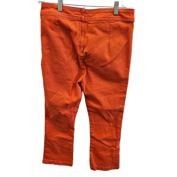 Urban Outfitters BDG Cropped Kick Coral Jeans NEW - Picture 5 of 8